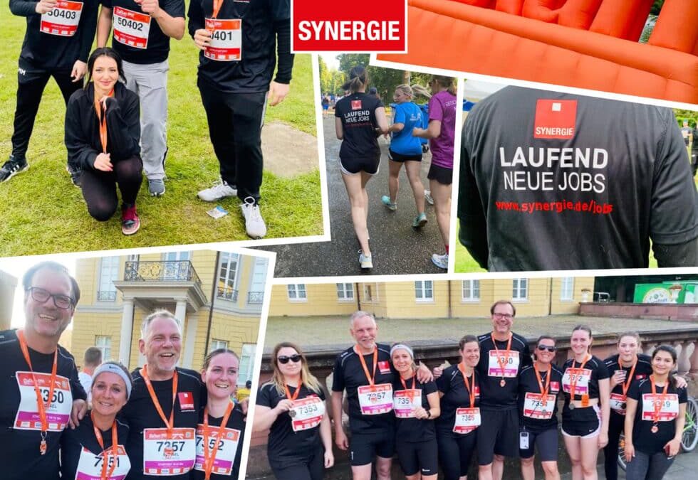 Gemeinsam ins Ziel: SYNERGIE beim B2Run