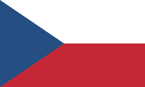 Flagge von Tschechien